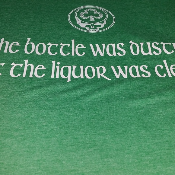 Grateful Dead St Patrick's Day Celtic T-shirt Phil Lesh Cap Theatre NWT - Picture 2 of 6